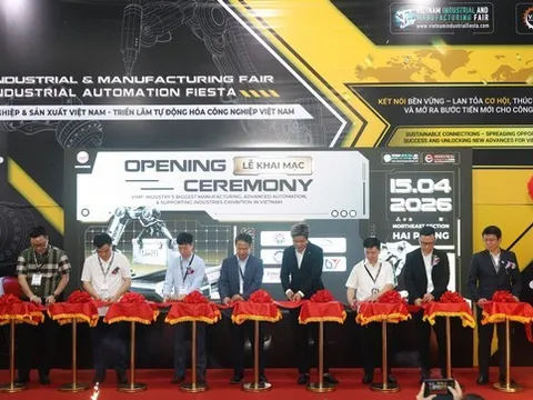 Hơn 300 gian hàng tham gia trưng bày tại Triển lãm VIMF & VIAF Hải Phòng 2026