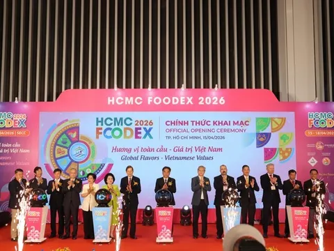 Khai mạc HCMC FOODEX 2026: Đưa “Hương vị toàn cầu – Giá trị Việt Nam” vươn tầm thế giới