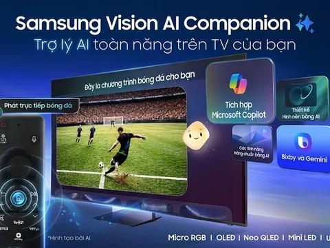 Samsung mở bán bộ sưu tập AI TV và loa lifestyle 2026 trên nền tảng online, ưu đãi độc quyền khi theo dõi livestream ngày 22/4