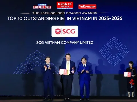 SCG được vinh danh tại Giải thưởng Rồng Vàng 5 năm liên tiếp