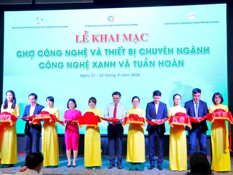 TP.HCM: Khai mạc Techmart 2026, thúc đẩy hệ sinh thái Công nghệ xanh và Kinh tế tuần hoàn