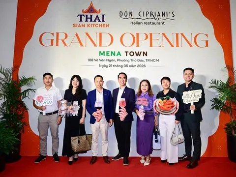 Mena Town Thủ Đức chính thức khai trương hai nhà hàng quốc tế thuộc hệ thống Menas