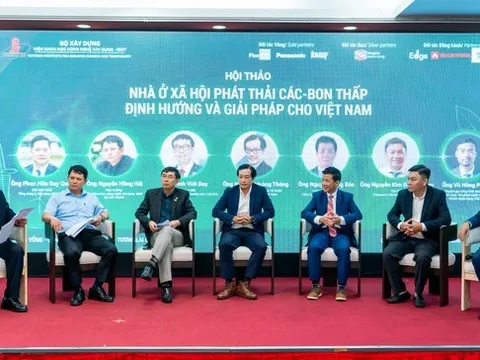 Viện Khoa học công nghệ xây dựng thúc đẩy hướng tiếp cận nhà ở xã hội phát thải các-bon thấp tại Việt Nam