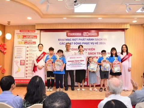 FAHASA khai mạc đợt phát hành sách hè năm 2026, công bố kế hoạch khai trương thêm 10 Nhà sách mới trong năm 2026