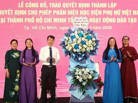 Phân hiệu Học viện Phụ nữ Việt Nam tại TP.HCM chính thức tổ chức hoạt động đào tạo