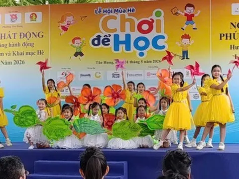 Ngày hội “Phú Mỹ Hưng hướng về trẻ em” lần thứ 15: Sân chơi mùa hè bổ ích cho hàng nghìn thiếu nhi
