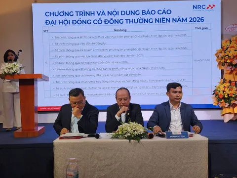 NRC tổ chức Đại hội đồng cổ đông thường niên 2026: “Hợp lực vươn xa” để bứt phá phát triển bền vững
