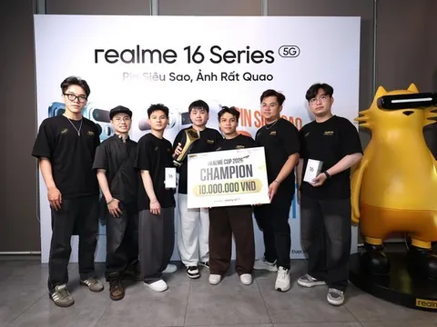 Giải mã sức nóng realme Cup 2026: Sân chơi Esports dành cho sinh viên quy mô toàn quốc với 64 đội tuyển tranh tài