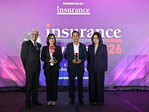 Generali nhận cú đúp giải thưởng về công nghệ và dịch vụ khách hàng tại Insurance Asia Awards 2026