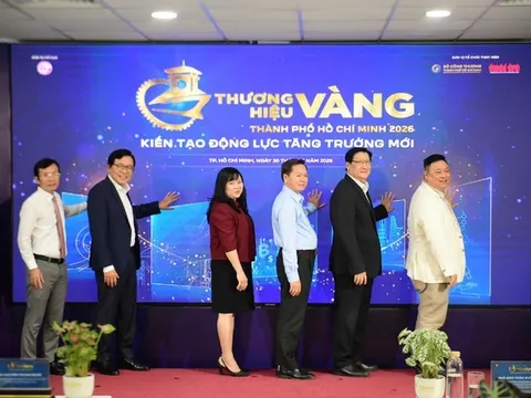 Chính thức phát động Giải thưởng Thương hiệu Vàng TP.HCM 2026, khuyến khích doanh nghiệp đầu tư xây dựng thương hiệu