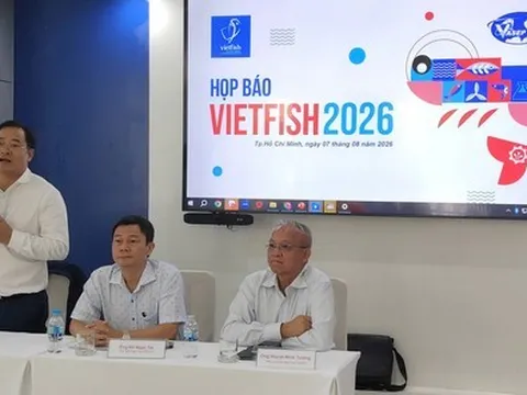 Hơn 300 doanh nghiệp trong nước và nước ngoài sẽ tham gia trưng bày tại Triển lãm Thủy sản Quốc tế VIETFISH 2026