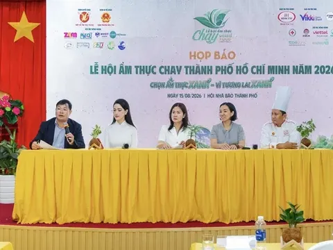 Lễ hội Ẩm thực chay TP.HCM 2026 hướng đến hệ sinh thái “Ẩm thực xanh – Tương lai xanh”