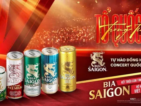 Bia Saigon đồng hành cùng “Concert Quốc Gia” Tổ Quốc trong tim 2026 trước thềm Quốc Khánh 2/9