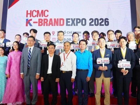Khai mạc HCMC K-BRAND EXPO 2026: Mở rộng không gian kết nối thương mại, đầu tư Việt Nam – Hàn Quốc