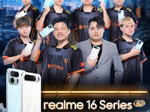 realme Đồng Hành Cùng Đấu Trường Danh Vọng Mùa Đông 2026: Đánh Dấu Hành Trình Thập Kỷ Nâng Tầm Esports Việt