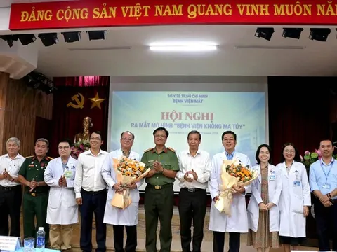 Bệnh viện Mắt TP.HCM ra mắt mô hình “Bệnh viện không ma túy”