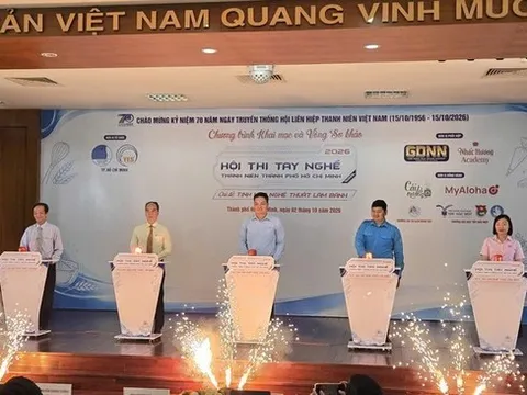 Khai mạc Hội thi Tay nghề Thanh niên TP. Hồ Chí Minh năm 2026 với chủ đề “Tinh hoa nghệ thuật làm bánh”