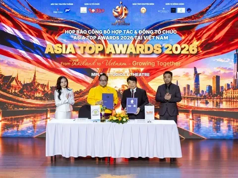 Asia Top Awards 2026 công bố 35 giải thưởng về văn hóa, nghệ thuật, giải trí,... và 7 hạng mục khối doanh nghiệp