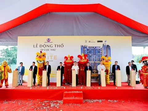 Vạn Xuân Group chính thức động thổ dự án Happy One Elite