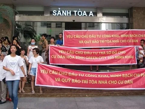 "Cuộc chiến" ở chung cư