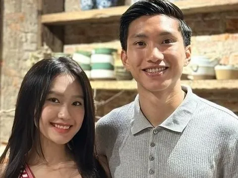 Nhan sắc thanh tú, mảnh mai của người đẹp Doãn Hải My - bạn gái cầu thủ Đoàn Văn Hậu