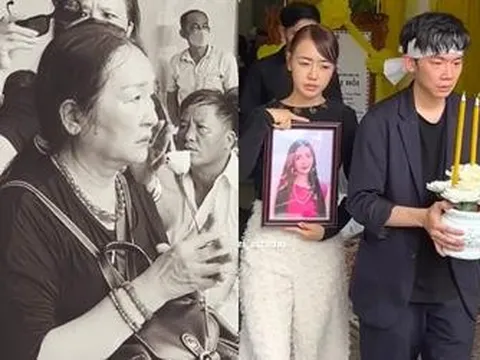 Rocker Nguyễn bật khóc, quặn lòng cảnh đưa tiễn trong lễ tang người mẫu Phương Anh