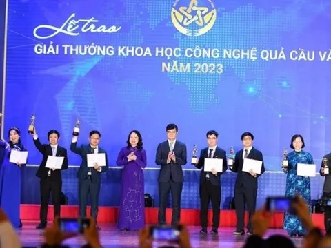 Giải thưởng 'Quả cầu vàng': Khẳng định vị thế KHCN Việt Nam trên trường quốc tế