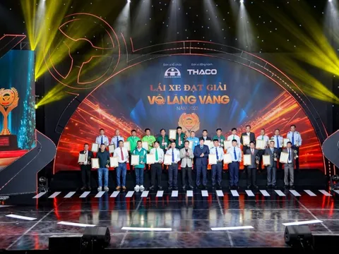Vô lăng vàng 2023: Tôn vinh tài xế lái xe an toàn, hào hiệp