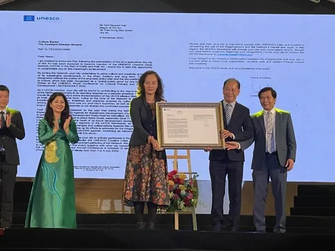 Công bố Hội An gia nhập Mạng lưới các thành phố sáng tạo UNESCO năm 2023