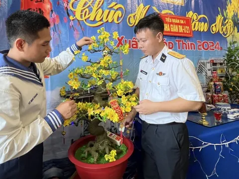 Đưa Tết đến nhà giàn DKI