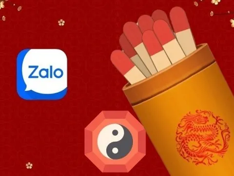 Gieo quẻ đầu năm trên Zalo để bắt đầu một năm mới may mắn