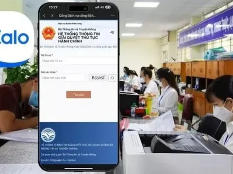 Cách tra cứu tiến độ hồ sơ công trên Zalo nhanh chóng, hiệu quả