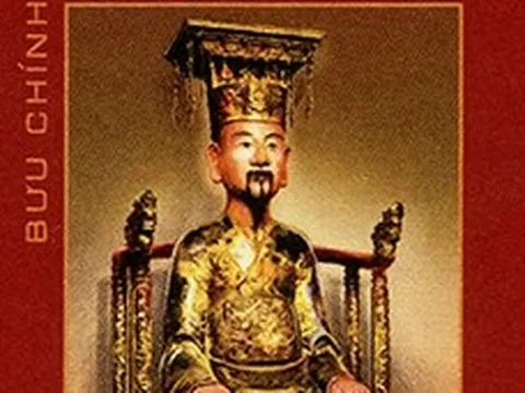 GIới thiệu bộ tem kỷ niệm 1100 năm sinh Đinh Tiên Hoàng đế