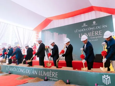 Masterise Homes chính thức khởi công LUMIÈRE Evergreen