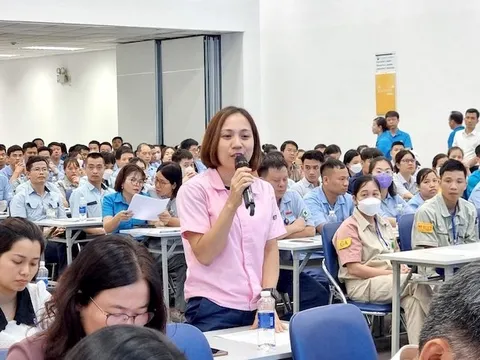 Tạo diễn đàn lắng nghe ý kiến của công nhân, lao động