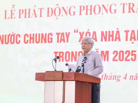 Lời kêu gọi của Đoàn Chủ tịch Uỷ ban Trung ương MTTQ Việt Nam: "Triệu tấm lòng yêu thương-Nghìn mái nhà hạnh phúc"