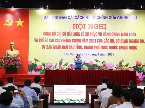 Công bố Chỉ số Cải cách hành chính năm 2023: Quảng Ninh tiếp tục đứng đầu