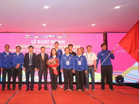 Đoàn thể thao học sinh Việt Nam xuất quân tham dự ASEAN Schools Games 13