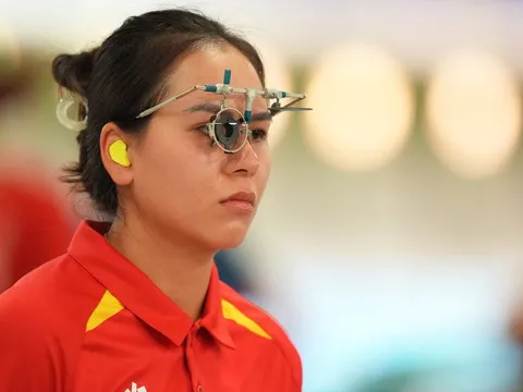 Trịnh Thu Vinh vào chung kết 25 m súng ngắn nữ Olympic 2024