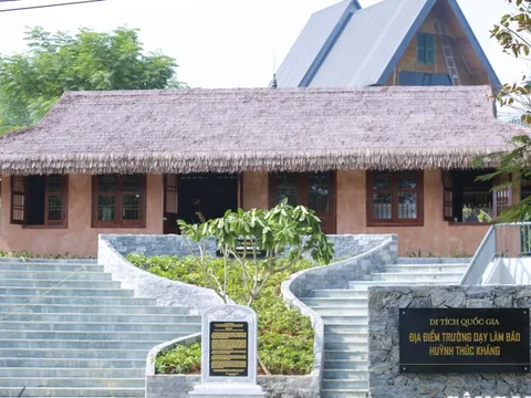 Sắp khánh thành Công trình tu bổ, tôn tạo Di tích lịch sử quốc gia Địa điểm Trường dạy làm báo Huỳnh Thúc Kháng