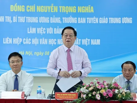 Khơi dậy, phát huy mạnh mẽ khát vọng cống hiến, năng lực sáng tạo của văn nghệ sĩ