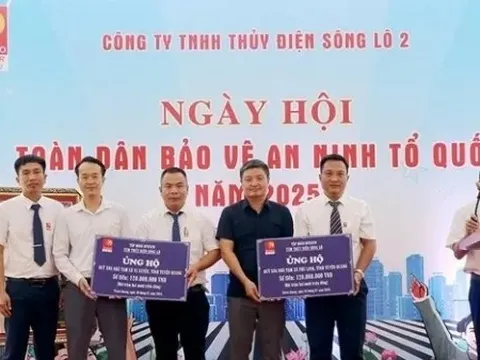 Công ty TNHH Thủy điện sông Lô 2: Sản xuất kinh doanh an toàn hiệu quả, đóng góp tích cực cho ngân sách nhà nước và các hoạt động an sinh xã hội