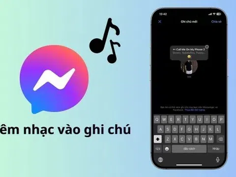 Cách để nhạc trên ghi chú Messenger cực nhanh và thú vị