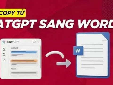 Cách copy từ ChatGPT sang Word giữ nguyên định dạng dễ dàng
