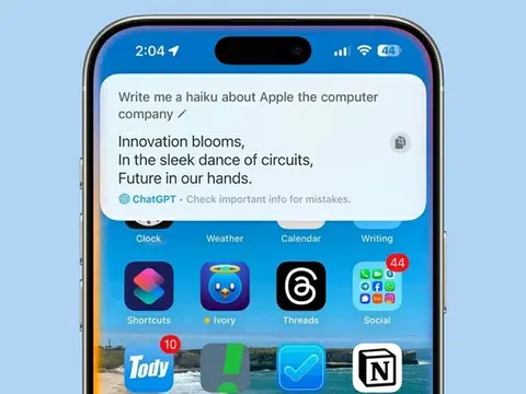 iPhone 17 sử dụng mô hình AI mạnh nhất của OpenAI vừa ra mắt