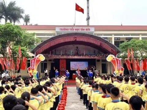Phú Thọ: Trường Tiểu học Tân Đức vững bước vào năm học mới với khí thế mới