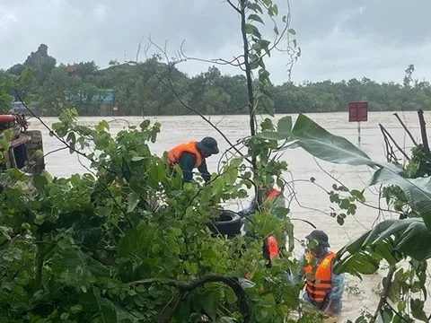 Khẩn trương xử lý sự cố xảy ra trên các tuyến đê tại Thanh Hóa