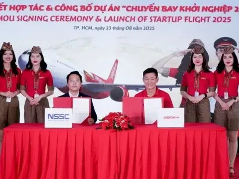 Vietjet: “Chuyến bay Khởi nghiệp”, kết nối đổi mới sáng tạo Việt Nam - Ấn Độ