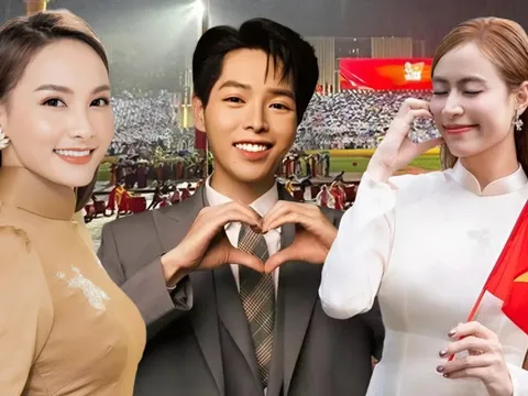 Khối nghệ sĩ xuất hiện trước giờ G tổng duyệt lễ diễu binh, diễu hành 2/9