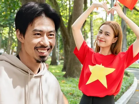 Khoảnh khắc đặc biệt của Hoàng Thùy Linh và Đen Vâu tại buổi tổng duyệt diễu binh, diễu hành 2/9